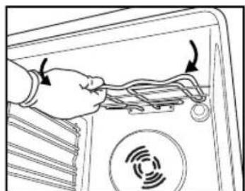 WHIRLPOOL AKP 454 - I3MEHEHNE IIOLOXEHNA BEPXHEO HARPEBATEbHOrO 3IEMEHTA (TOJbKO B HEKOTOpbIX MODEJIAX) - 3