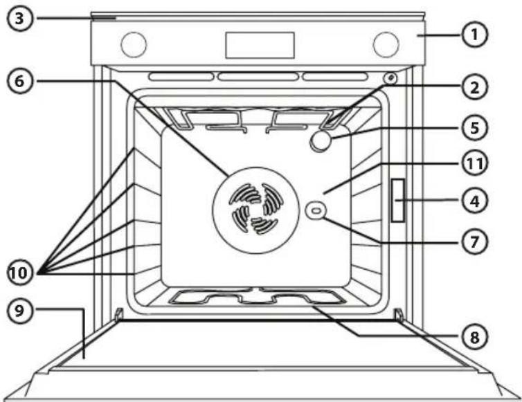 WHIRLPOOL AKP 314 IX - FÜR DEN ELEKTRISCHEN ANSCHLUSS LESEN SIE BITTE DEN TEIL BEZÜGLICH DER INSTALLATION - 1