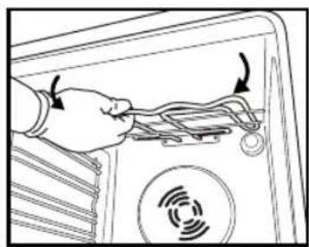 WHIRLPOOL AKP 314 IX - Déplacement de la RÉSISTANCE SUPérieURE (UNIQUEMENT SUR CERTAINS MODELES) - 3