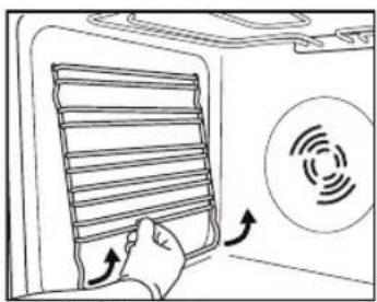 WHIRLPOOL AKP 314 IX - Déplacement de la RÉSISTANCE SUPérieURE (UNIQUEMENT SUR CERTAINS MODELES) - 1