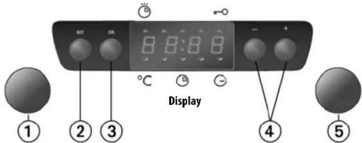 WHIRLPOOL AKP 314 IX - Elektronische Zeitschaltuhr - 1