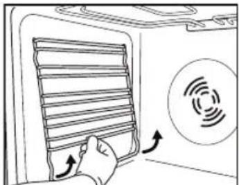 WHIRLPOOL AKP 314 IX - ABSENKEN DES OBEREN GRILLEELEMENTS (NUR BEI EINIGEN MODELLEN) - 1