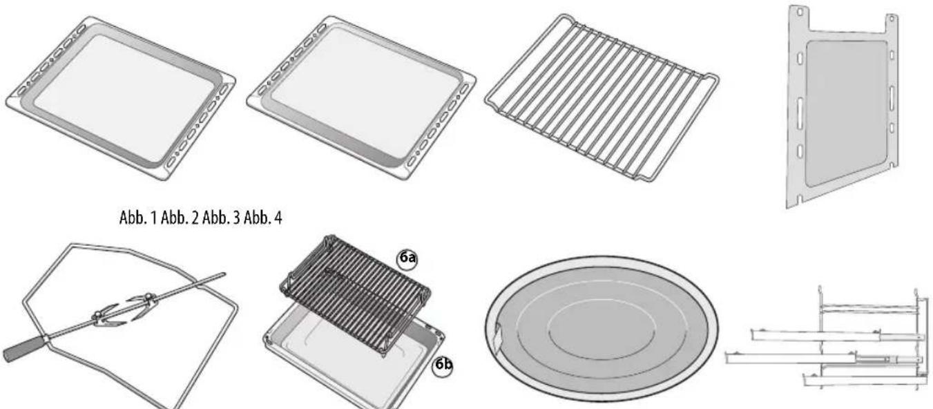WHIRLPOOL AKP 314 IX - PASSENDES ZUBEHÖR (mitgeliefertes Zubehör siehe Technische Daten) - 1