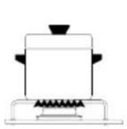 DOMETIC CU402PE - KOOKPLAAT - 2