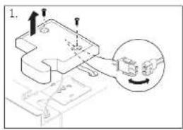 HAIER HRF521DS6 - Entfernen und Einsetzen der Türen - 2