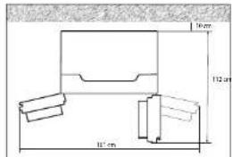 HAIER HRF521DS6 - Requisitos de espaço - 1