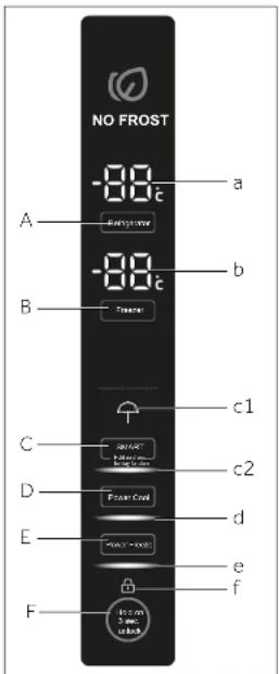 HAIER HRF521DS6 - Tasti sensore - 1