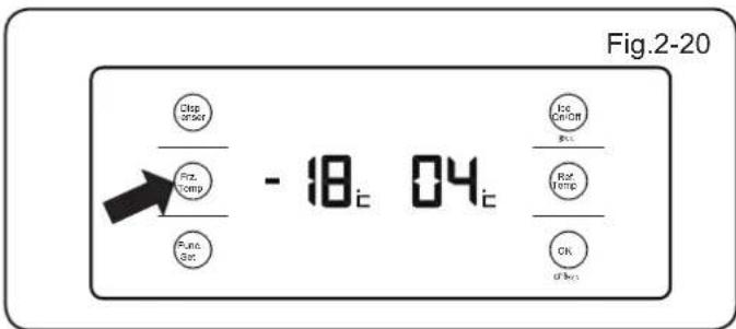 HAIER HRF628IF6 - Adjusting the Freezer Temperature - 3