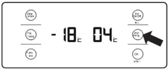 HAIER HRF628IF6 - Regolazione della temperatura del congelatore - 2