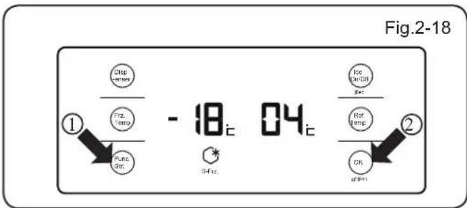 HAIER HRF628IF6 - Adjusting the Freezer Temperature - 1