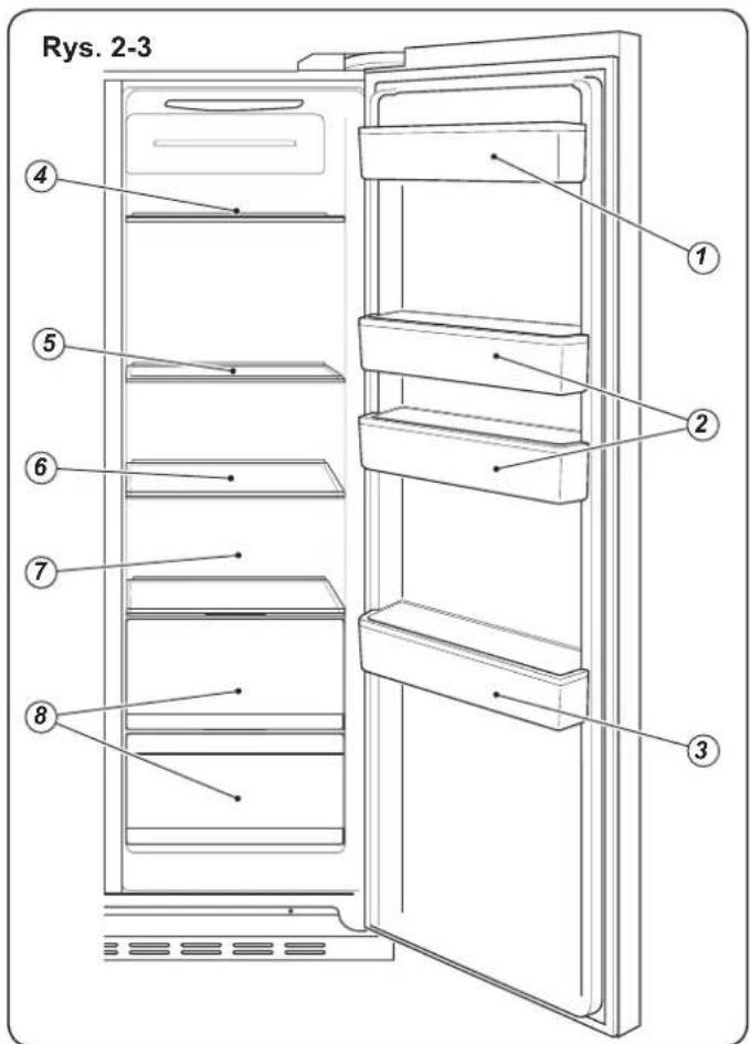 HAIER HRF628IF6 - Informacje na temat lodówki - 3