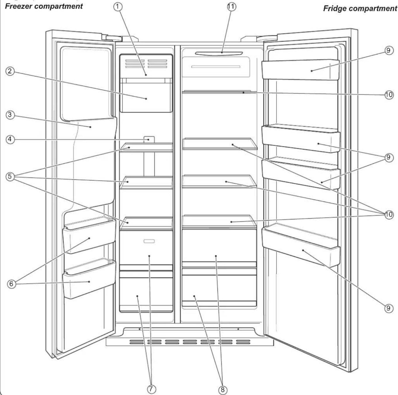 HAIER HRF628IF6 - About Your Refrigerator - 1