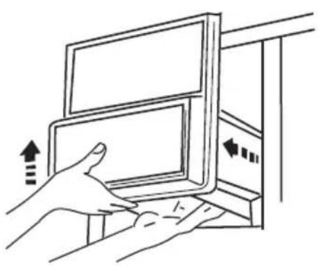 HAIER HRF628DS7 - De ijsblokjeshouder verwijderen en installeren - 1