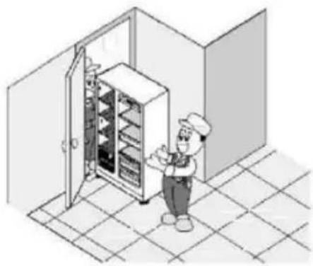 HAIER HRF628DS7 - Den Kühlschrank durch die Türöffnung schieben - 1