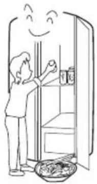 HAIER HRF628DS7 - When on vacation - 1