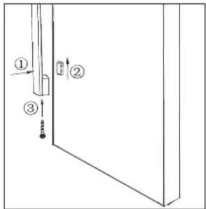 HAIER HRF628DS7 - Assembly of the refrigerator door handle - 2