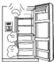 HAIER HRF628DS7 - A temperatura no est suficientemente fria. - 1