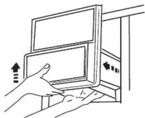 HAIER HRF628DS7 - Rimozione e installazione della vaschetta portaghiaccio - 1