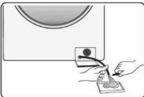 HISENSE WFH 8014 - DRAINING RESIDUAL WATER (depends on model) - 1
