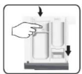 HISENSE WFH 8014 - ÉVACUATION DE L'EAU RÉSIDUELLE (en fonction du modèle) - 2
