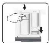HISENSE WFH 8014 - Detergent dispenser - 1