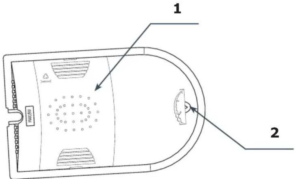 AMICA FK268.3 X AA - Ovladani zařizení - 1