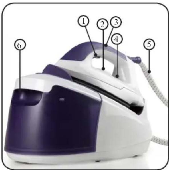 DOMO DO7088S - STEAM IRON - 1