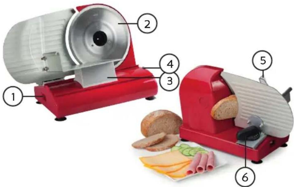 DOMO DO522S - ONDERDELEN - 1