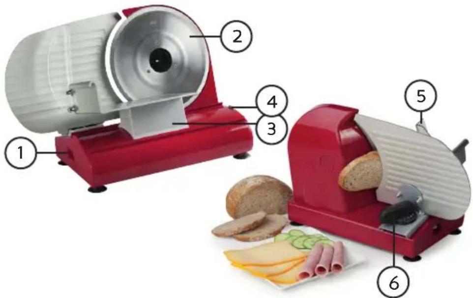 DOMO DO522S - ONDERDELEN - 1