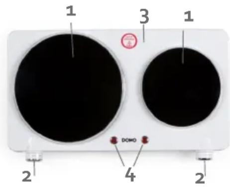 DOMO DO329KP - TEILE - 1