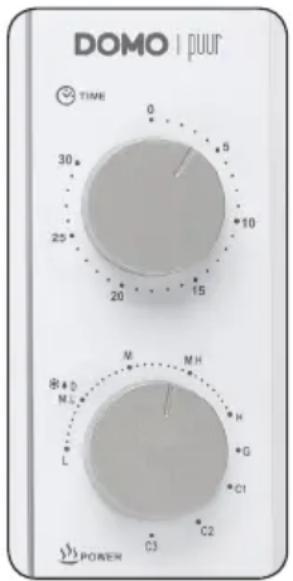 DOMO DO2328G - INSTRUCTIONS FOR USE - 1