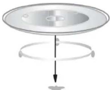 DOMO DO2328G - INSTALACION DEL PLATO - 1