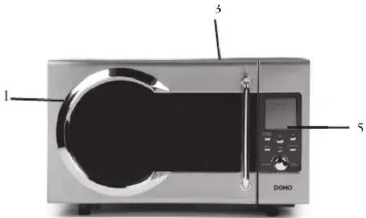 DOMO DO2625CB - PARTS - 1