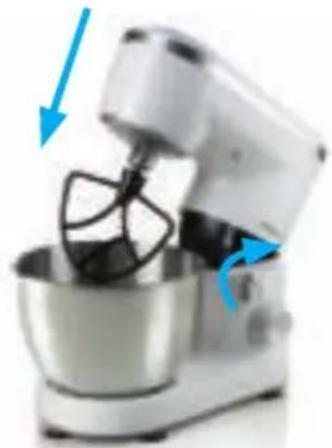 DOMO DO9175KR - KNEADING/BEATING/WHISKING - 5