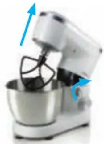 DOMO DO9175KR - KNEDEN/MIXEN/KLOPPEN - 2