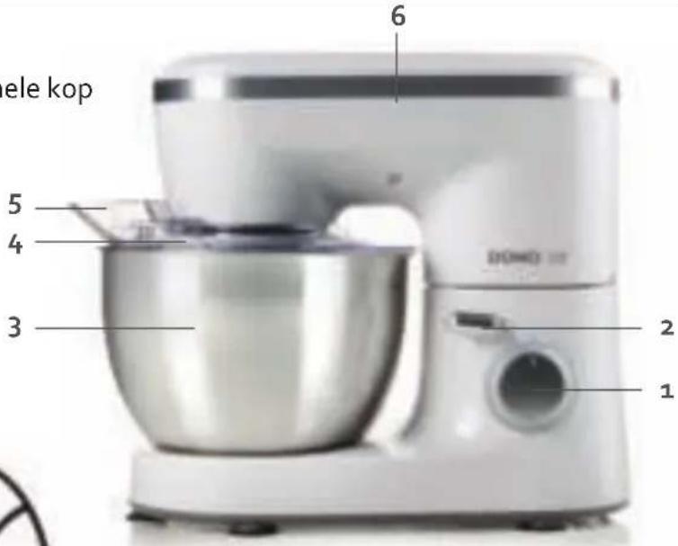 DOMO DO9175KR - ONDERDELEN - 2