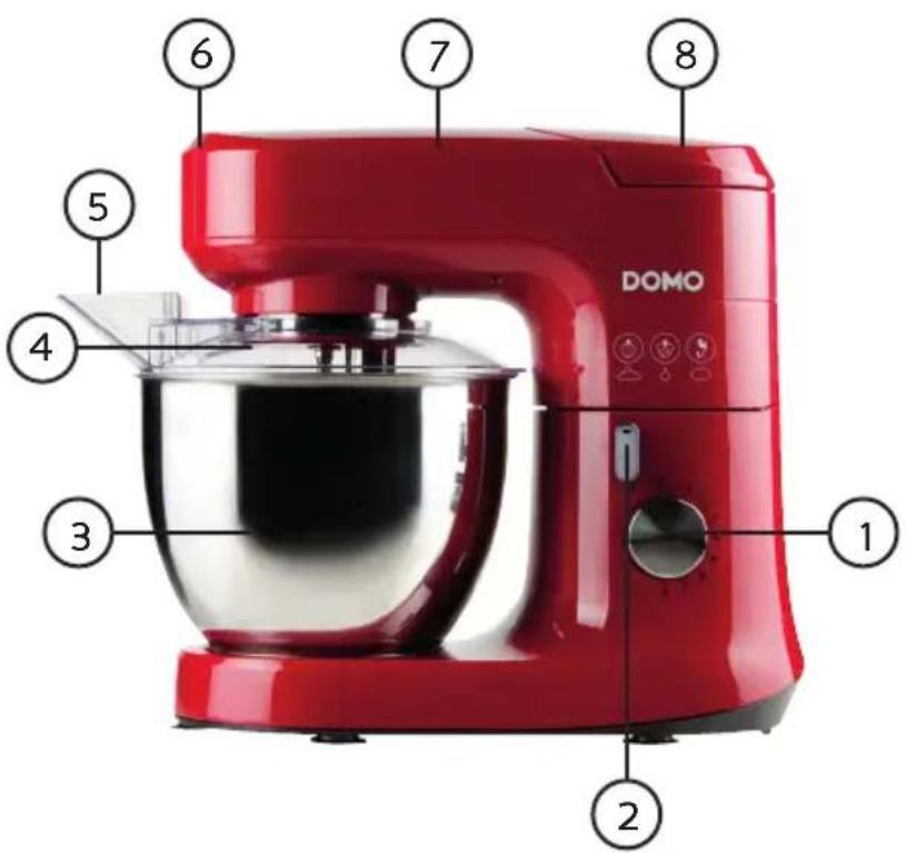 DOMO DO9146KR - ÉLÉMENTS - 1