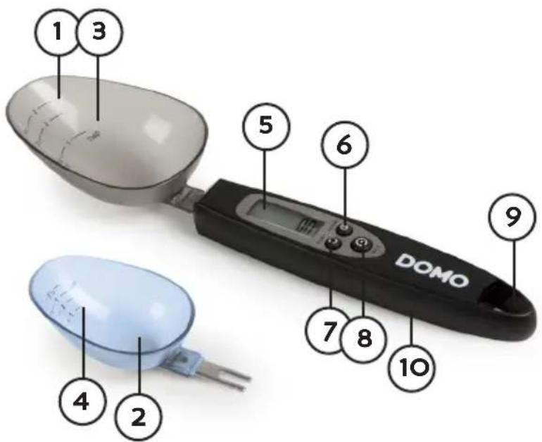 DOMO DO303ML - ONDERDELEN - 1