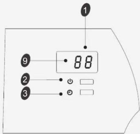 HISENSE AS09UR4SYDDC - Introduzione del display - 4
