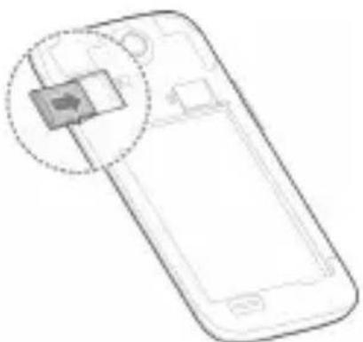 ZTE BLADE Q MAXI - Vloženie karty microSDHC (volitel'ná) - 1