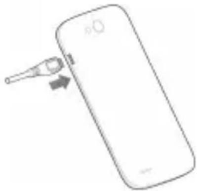 ZTE BLADE Q MAXI - Зарядка аккумулятора - 1