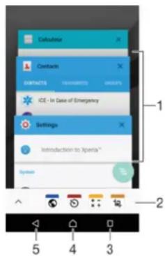 SONY Xperia M4 Aqua Dual - Parcourir les applications - 1