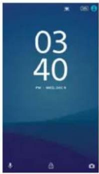 SONY Xperia M4 Aqua Dual - Verrouiller et déverrouiller l'écran - 1