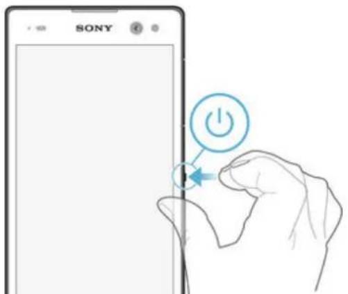 SONY Xperia C3 - To turn on the device - 1