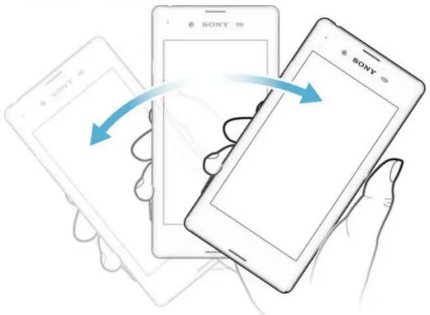 SONY Xperia E3 Dual - Secouer votre appareil pour ouvrir une application - 1
