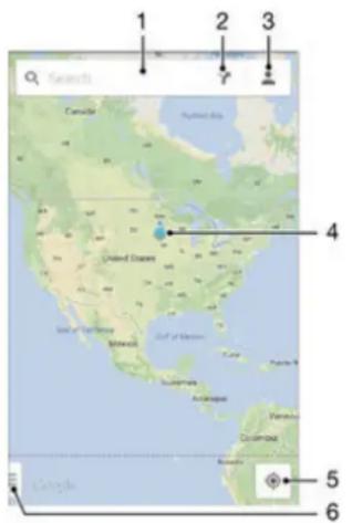 SONY Xperia E3 Dual - Google Maps™ et navigation - 1