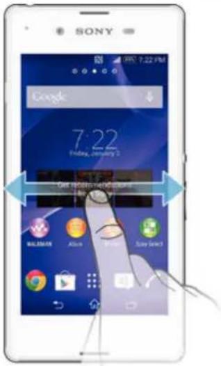 SONY Xperia E3 Dual - Écran d'accueil - 2