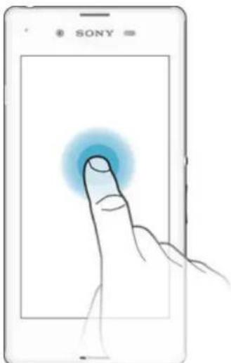 SONY Xperia E3 Dual - Utiliser l'écran tactile - 2