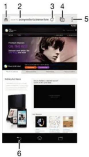 SONY Xperia E3 Dual - Pour naviguer avec Google Chrome™ - 1