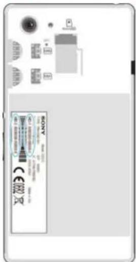 SONY Xperia E3 Dual - Numéro IMEI - 1